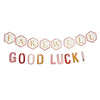 Good Luck farewell party banner hanging decoration for send-off celebrations from Funzoop The Party Shop