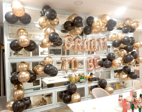 Groom-to-Be Balloon Decoration