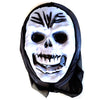 Halloween Plastic Ghost Face Mask, Assorted Styles, style1 by Funzoop