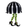 Halloween Witch Legs Paper Honeycomb Hanging Decoration sold by Funzoop - The Party Shop