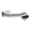 HAPPY ANNIVERSARY GLITTER SASH-funzoop-thepartyshop