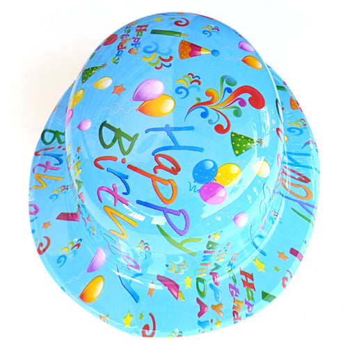 Glow theme Happy Birthday party hat accessory for birthday events from Funzoop The Party Shop