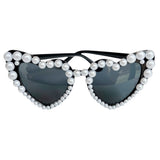 Heart shaped novelty party eyewear for photo booth fun and special occasions from Funzoop The Party Shop