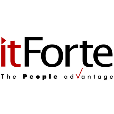 itForte logo displayed among the companies Funzoop has served, featured in the corporate clients section of its website.