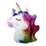Kids unicorn giraffe theme foil balloon party decoration from Funzoop The Party Shop
