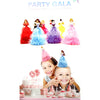 Kids' Princess Birthday Party Cap, Assorted Colours (1 Pc)