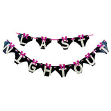 Last Night Out wall banner for bachelorette party celebration from Funzoop The Party Shop