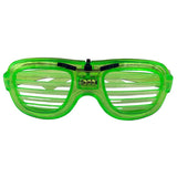 LED light up party goggles with illuminated novelty frame design from Funzoop The Party Shop