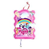 Colorful Little Pony party pinata decoration with pull strings from Funzoop The Party Shop