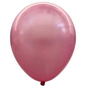 12" Metallic Pearl Latex Balloons [25 pcs pack] - Light Pink-funzoop-thepartyshop