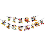 Mickey and Minnie theme birthday wall decoration banner for kids birthday party backdrop and celebration décor from Funzoop The Party Shop