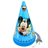 Mickey Mouse theme party caps pack of 10 with colorful character artwork from Funzoop The Party Shop