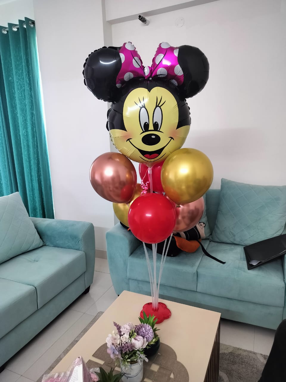 Minnie Mouse Balloon Stand by Funzoop, Gurgaon