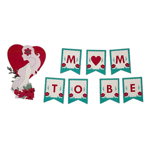 MOM TO BE Wall Banner