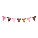 Colorful triangle flag banner hanging decoration for celebrations from Funzoop The Party Shop