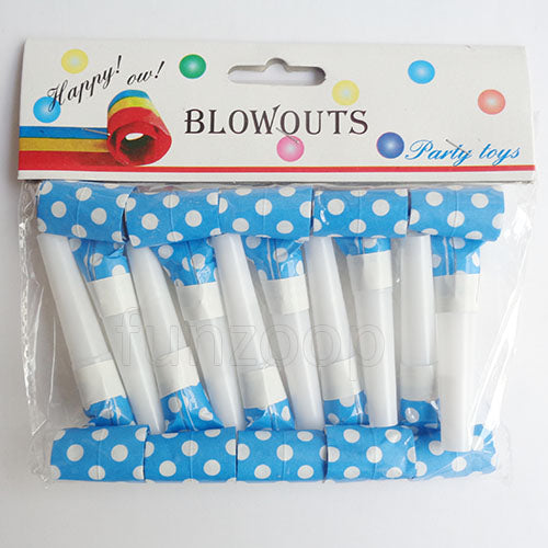 Assorted party noisemakers and blowers for birthdays and festive celebrations from Funzoop The Party Shop