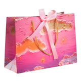 Large oil painting thick paper gift bag with artistic printed design from Funzoop The Party Shop