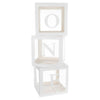 One Balloon Boxes Set for building a DIY balloon display with separately selected party balloons.