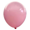 Product view of pastel light pink latex balloons, showing the listed colour and finish for twelve-inch party backdrop groups and celebration decorations.