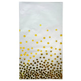 Polka dots theme glossy table cover with colorful dot pattern for party decoration from Funzoop The Party Shop