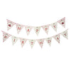 Princess theme happy birthday bunting banner hanging wall decoration for girls birthday party celebration from Funzoop The Party Shop
