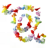 RAINBOW FLORAL TIARA, HANDBAND AND GARLAND SET-funzoop-thepartyshop
