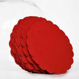 Red round paper garland hanging decoration for party and event décor from Funzoop The Party Shop
