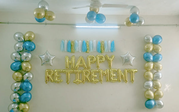 Retirement Balloon Decoration