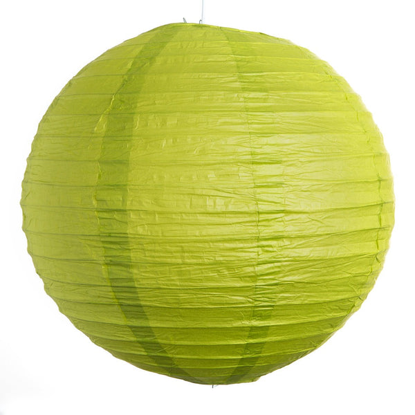 Round Paper Lanterns, Light Green sold by Funzoop - The Party Shop