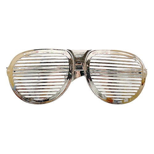 Shutter party goggles with retro shutter lens design in assorted colors from Funzoop The Party Shop