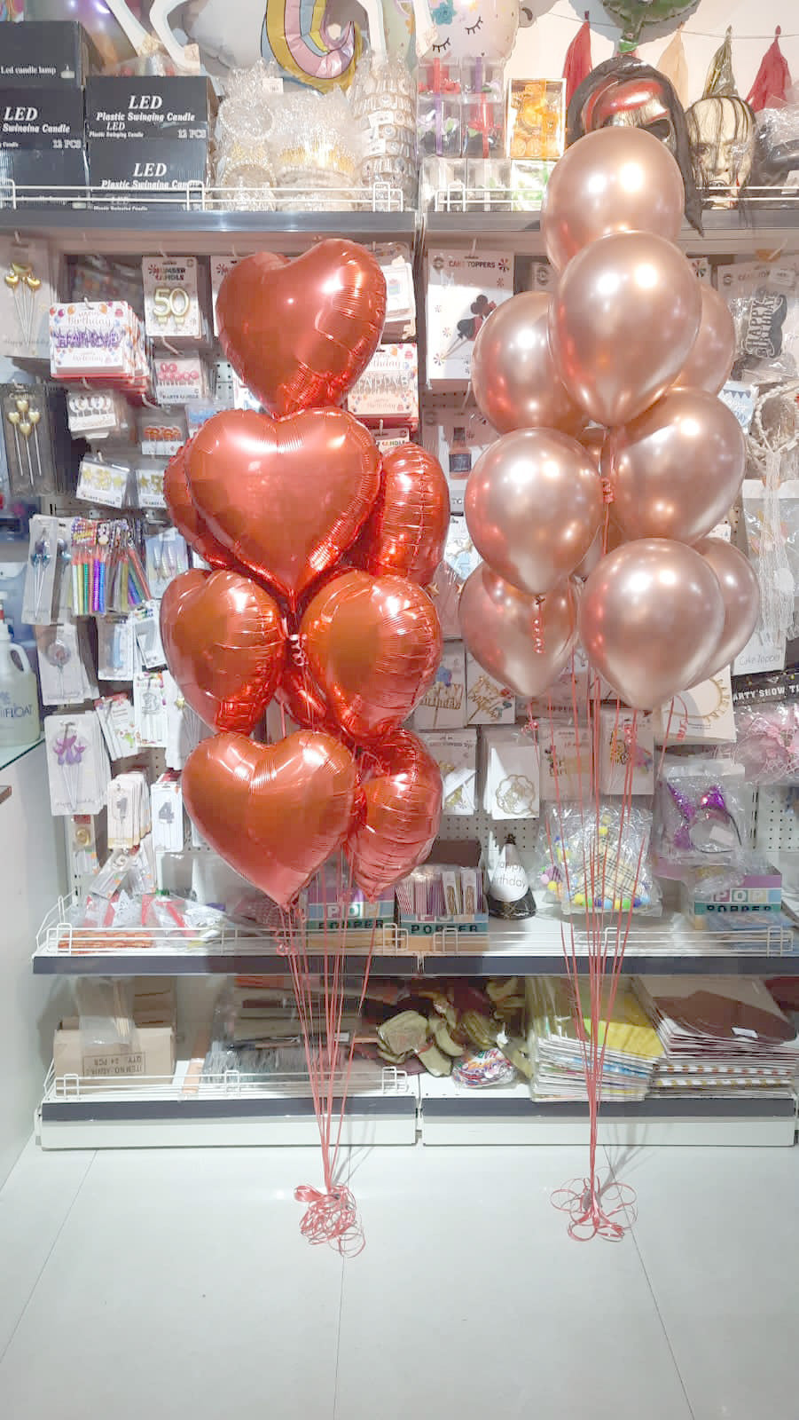 Helium Balloon Bunch for Celebrations