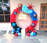 Spiderman Themed 7th Birthday Decor [ BD80 ]