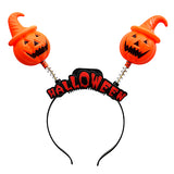 Halloween LED headband with spooky themed decorative design from Funzoop The Party Shop