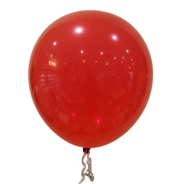 Standard Red Latex Helium Balloon - Funzoop The Party Shop