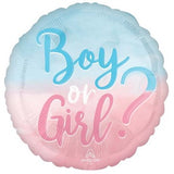 The Big Reveal Boy Or Girl foil balloon with pastel gender reveal design from Funzoop The Party Shop
Gender reveal boy or girl foil balloon party decoration from Funzoop The Party Shop
Pastel themed boy or girl foil balloon for baby shower celebration from Funzoop The Party Shop
