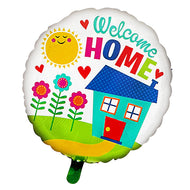 18 inches Welcome Home foil balloon with colorful celebration design from Funzoop The Party Shop
Welcome Home helium foil balloon decoration for homecoming celebration from Funzoop The Party Shop
Round Welcome Home celebration foil balloon with festive printed graphics from Funzoop The Party Shop
