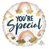 You’re Special painted foil balloon with colorful artistic design from Funzoop The Party Shop
Painted You’re Special helium foil balloon for thoughtful celebration décor from Funzoop The Party Shop
Round special message foil balloon with colorful painted print from Funzoop The Party Shop
