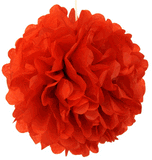 Hanging tissue paper pom pom for birthday, wedding, and baby shower decorations from Funzoop The Party Shop