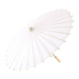 Paper Parasol Umbrella 12" (White) - Funzoop