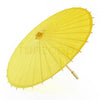 Paper Parasol Umbrella 12" (Yellow) sold by Funzoop - The Party Shop