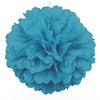 12" Tissue Paper Pom Pom Sky Blue sold by Funzoop - The Party Shop