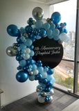 Corporate Anniversary Half-Arch Decor - Funzoop The Party Shop