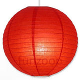 Round Paper Lanterns (Red) - Funzoop