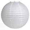 Round Paper Lanterns (White) - Funzoop