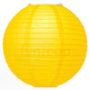 Round Paper Lanterns (Yellow) - Funzoop