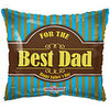 Best Dad Father's Day Foil Balloon - Funzoop