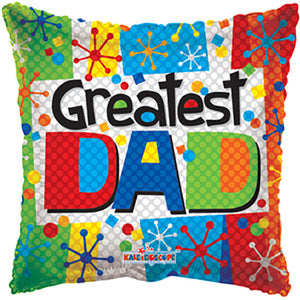 Greatest Dad Foil Balloon - Funzoop