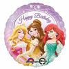 18" Princesses Happy Birthday Balloon - Funzoop