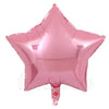 18" Star Shape Solid Color Foil Balloon (Pink) - Funzoop