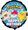 18" Pokémon Happy Birthday Foil Balloon [Helium Inflated]